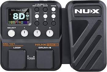 NUX MG-100 マルチエフェクター　美品 Amazon.com: MG-100 Professional Multi Effects Guitar Pedal